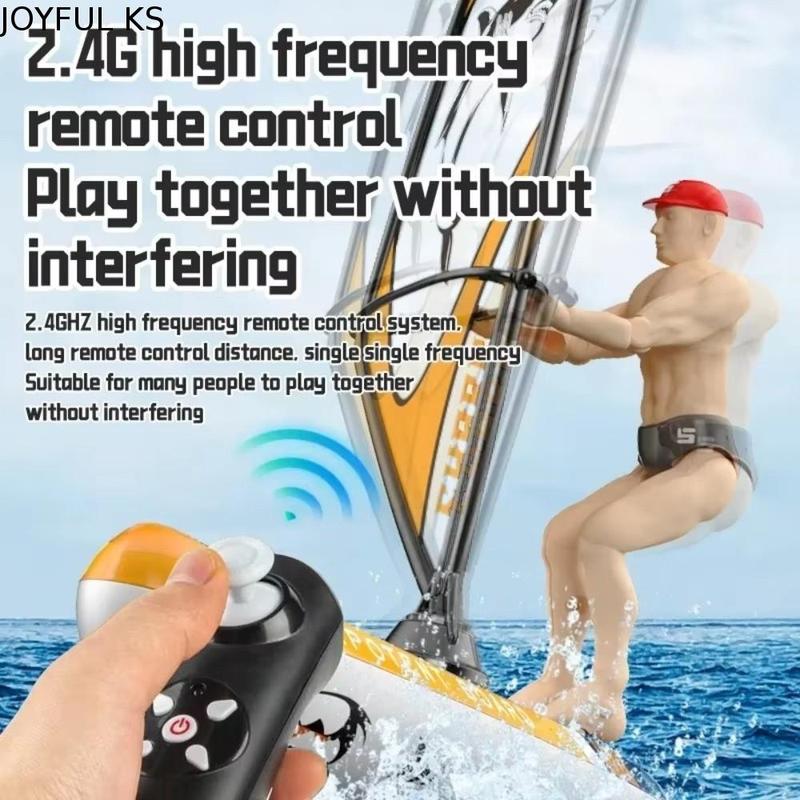JOYFUL KS Chèo thuyền kayak Chống thấm nước Đồ chơi thuyền điều khiển từ xa Tốc…