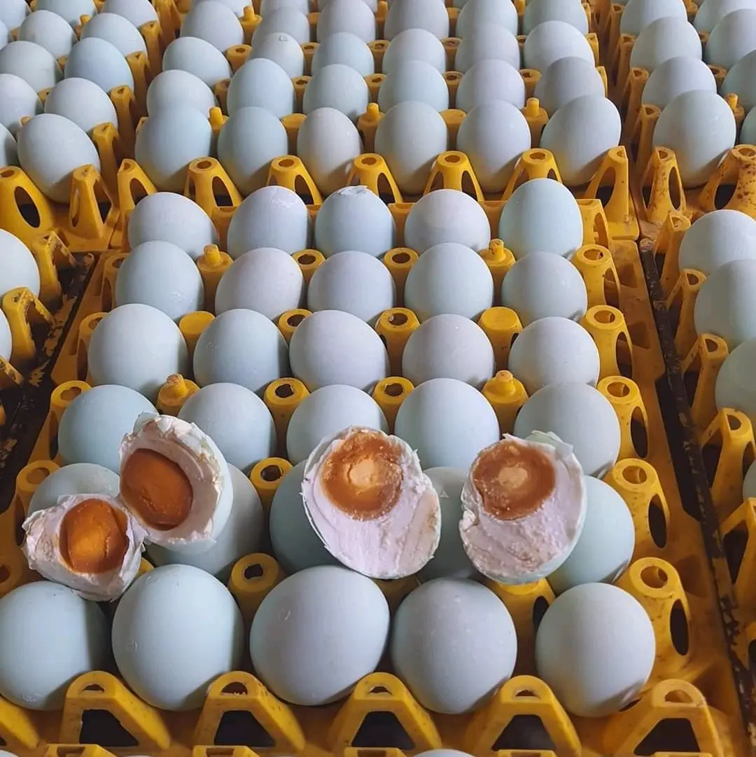 Telur Asin Brebes Organik Snack 1 Butir - Makanan Ringan Telur Food Camilan telur Cemilan Keripik