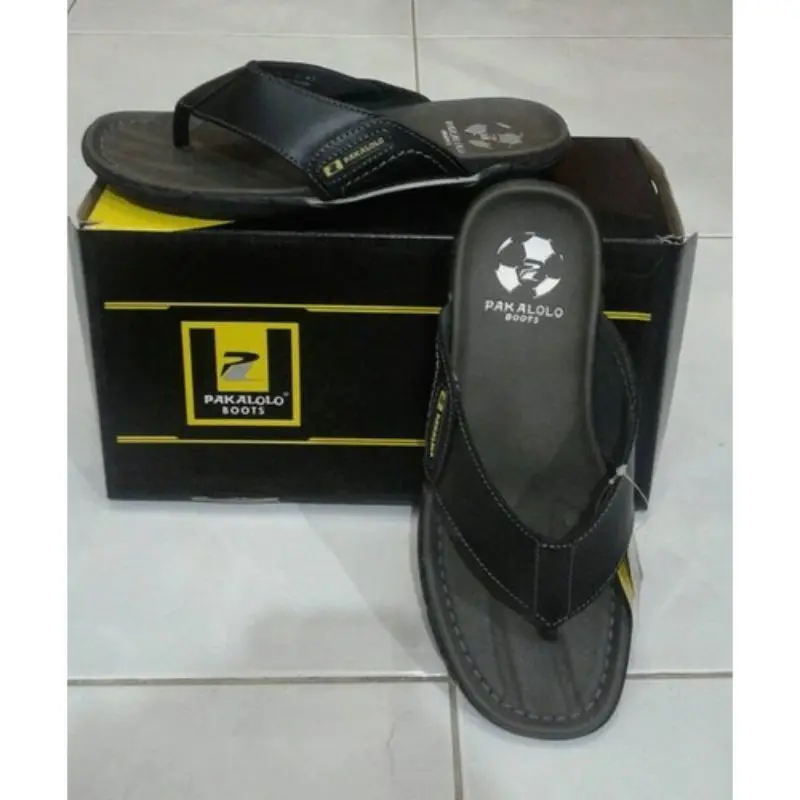 Promo Spesial Terbaru sandal kulit pria pakalolo sandal jepit original 7