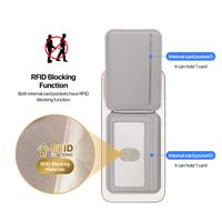 Gambar Dux Ducis Magnetic Leather Wallet Compatible for iPhone - NEVA Series - Abu-abu dari Gojali.id Kota Administrasi Jakarta Utara 2 Tokopedia