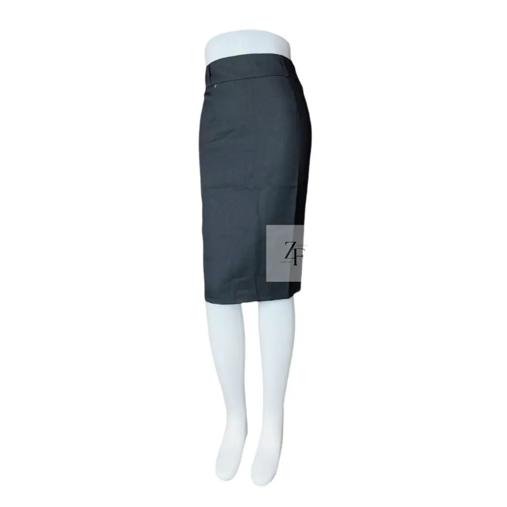 Rok Kerja Pendek Hitam Wanita Span 3/4 Bahan Formal Kantor Premium