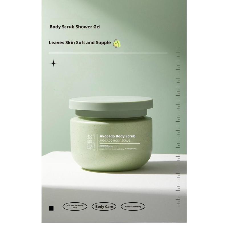 Kem tẩy tế bào chết cho cơ thể với chiết xuất bơ và niacinamide, kết cấu dạng…