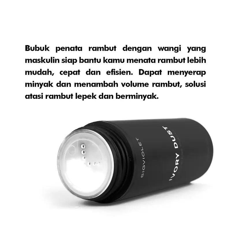 Hairstyling Powder Sigviolet Ivory Dust Netto 12gram 2