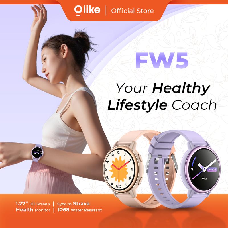 [NEW LAUNCH] Olike Smartwatch FW5 Jam Digital Wanita Woman Shop  Tokopedia