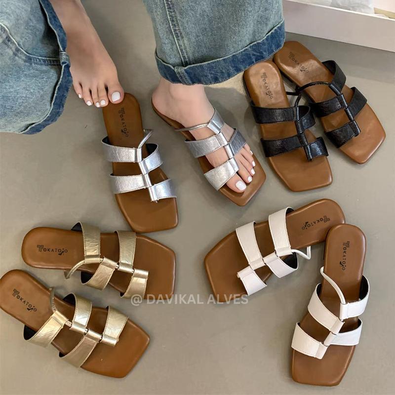 Product Introduction of Sandal Wanita Flat Tali Keronjo Empuk DN09 Cassual 20