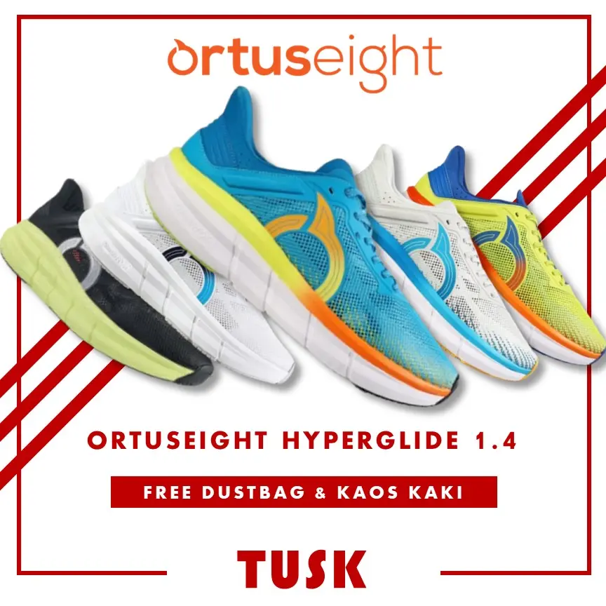 Sepatu Ortuseight Hyperglide 1.4 Original Sepatu Ortus Sport Running Olahraga Lari Original