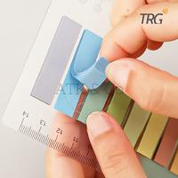 Gambar TRG Index & Mark Note 10 Colors + Ruler SN-153 - Memo Tempel Sticky Notes Warna Bahan Plastik TRG - A dari ATK & Co Kota Bandung 5 Tokopedia