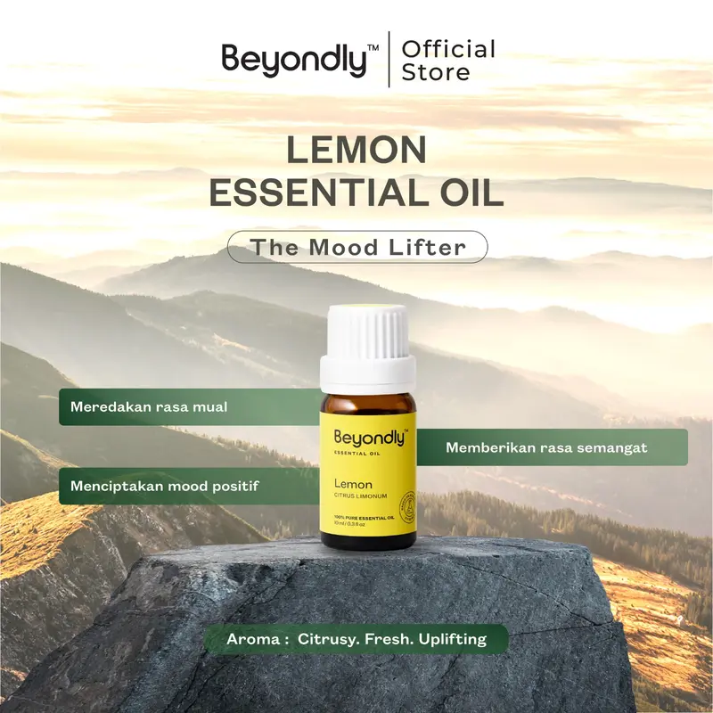 [BUY 2 GET 3] Beyondly Travel Essential - Peppermint & Roomify Essential Oil FREE Lemon Essential Oil - Pereda Mabuk Perjalanan Darat Pusing Mual Pengharum Mobil Pewangi Mobil Traveling Aromaterapi Halal BPOM 4