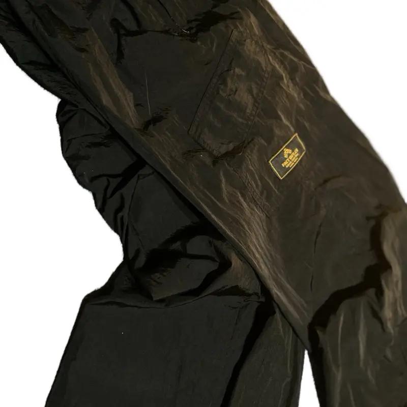 Celana Panjang Parasit Unisex Cargo untuk Pria dan Wanita - Katun Hitam jalan xl cuci kering warna3 outfit Jeans Tebal Slim Stretch Formal Kerja 7