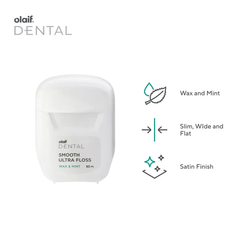 Olaif Smooth Ultra Floss (50m) - Dental Floss / Benang Gigi 1