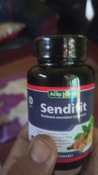 Product Review of Kapsul Sendifit Herbal Untuk Asam Urat, Nyeri Sendi Lutut, Tulang Syaraf Kejepit, Tulang Belakang, Pinggang, dan Ekor Encok Sudah BPOM & HALAL MUI from a**7 1