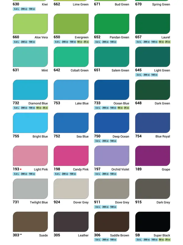 Cat Kayu dan Besi Avian Synthetic 1/2 Kg - Cat Putih Pilihan Warna Lengkap - Paint 1