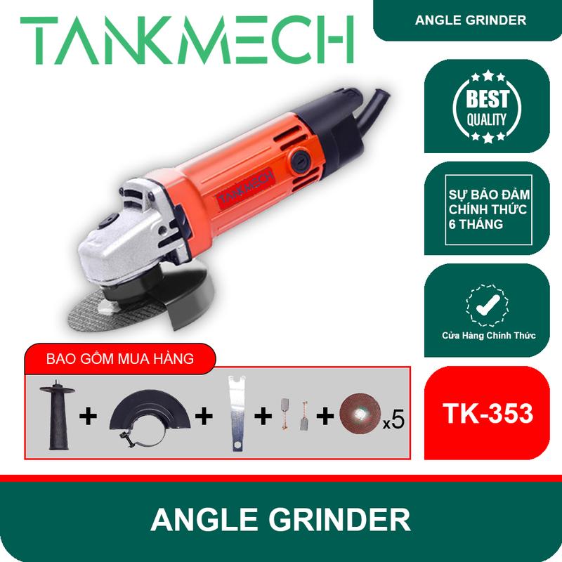 Máy mài cầm tay TANKMECH TK-353 Máy mài góc hiệu 5 đĩa cắt miễn phí -- máy cưa…