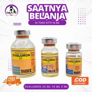 OVALUMON 20 ML, OVULANCE 10 ML DAN 5 ML - Hormon untuk Memperbaiki Fungsi Reproduksi Pada Ternak