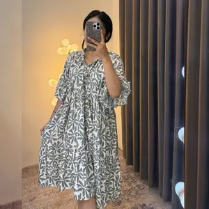 Daster Devina Bahan Rayon Premium Busui Adem Nyaman Elegan