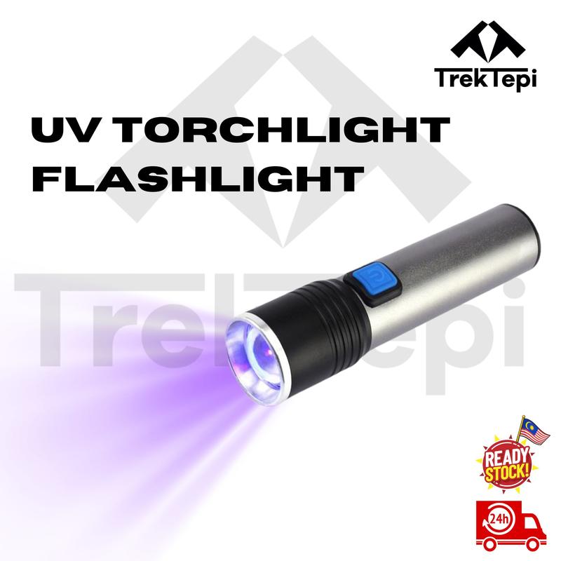 TrekTepi UV Torchlight Flashlight Ultra Violet Purple , Lampu - TikTok ...