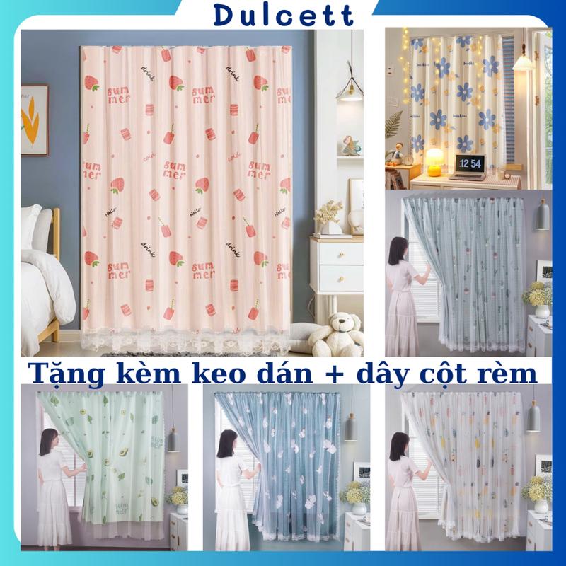 Rèm cửa dán tường chống nắng, rèm cửa trang trí cửa sổ - phòng khách dễ dàng…