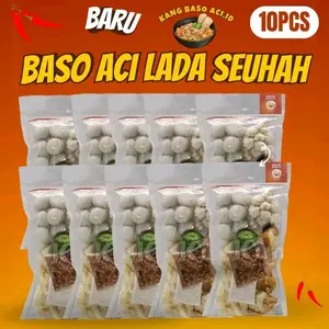 Baso Aci 10 Pcs Baso Aci Khas bandung ( maaf jeruk lagi kosong)