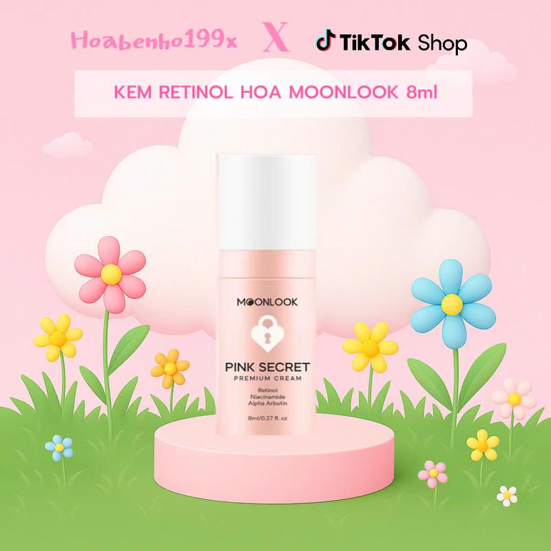 [ Hoa ] Kem Retinol hỗ trợ hường Moonlook 8ml