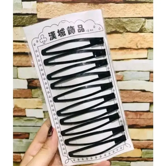 Jepit rambut seng Anak & Dewasa Isi 10 pcs Fashion