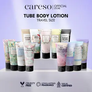 CARESO Body Lotion Tube Collection 50ml (TRAVEL SIZE)