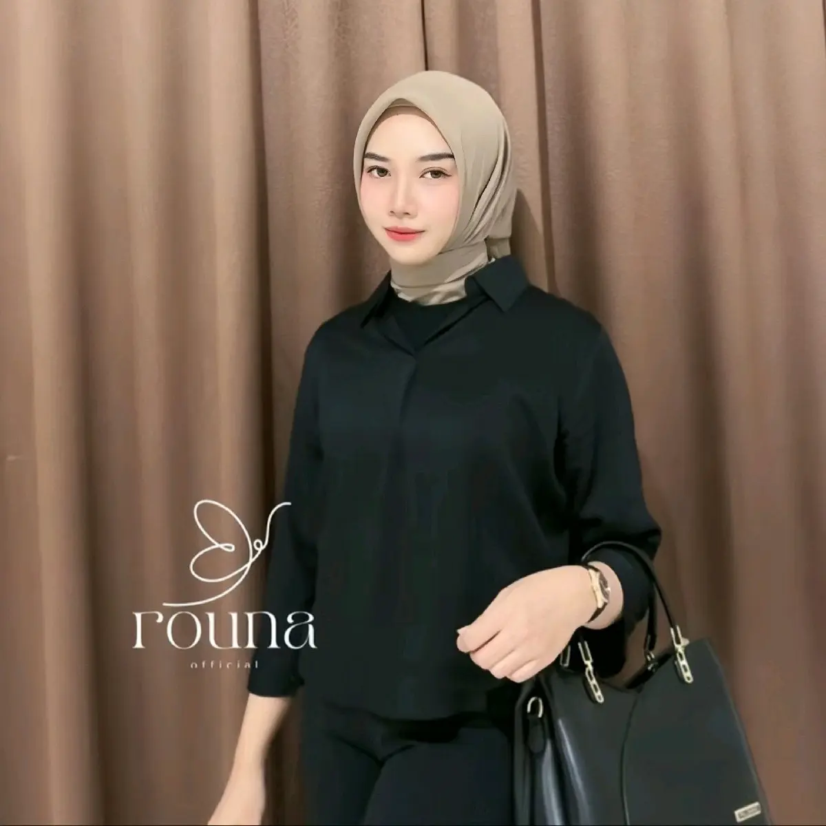 Blouse/Atasan Wanita Kekinian Rayon Twill Nyaman