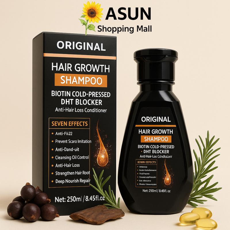 Dầu Gội Thảo Mộc DHT Blocker 250ml Hair Growth Biotin Cold-Pressed Shampoo nguyên xuân  màu gội  đầu mayo dầu  gội vàng size dầu gội  thảo dược xịt  kích mọc tóc dầu gội  nữ