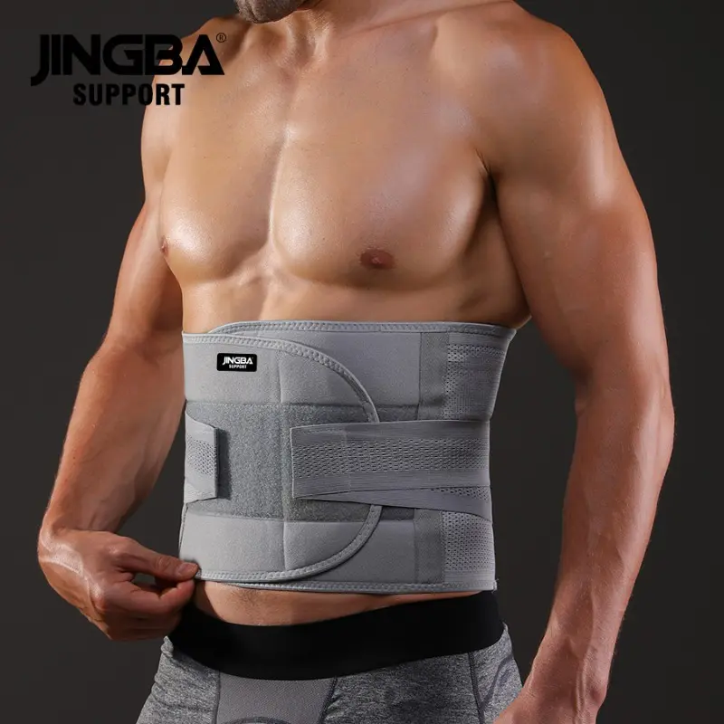 JINGBA Outdoor sports support belt, weightlifting, pressurization, basketball, fitness, running support
