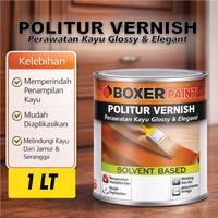 Gambar Pelindung Kayu BOXER Politur Vernish Solvent Based (1 lt) - 000 Clear dari Boxer Paint Official Store Kab. Sidoarjo 1 Tokopedia