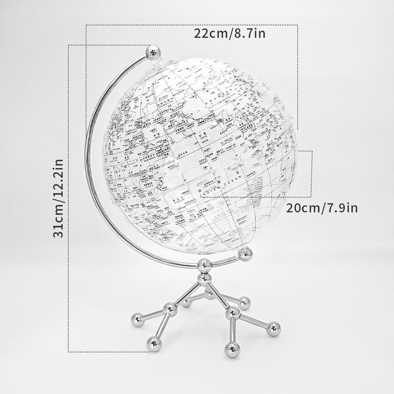 Product Introduction of Đồ Trang Trí Quả Cầu Acrylic, Sáng Tạo, Trong Suốt, Thích Hợp Cho Tủ TV, Văn Phòng Nghiên Cứu Và Phòng Khách, Làm Bằng Kim Loại, Đồ Trang Trí Treo, Hoàn Hảo Cho Cà Phê Decor Đồng 19