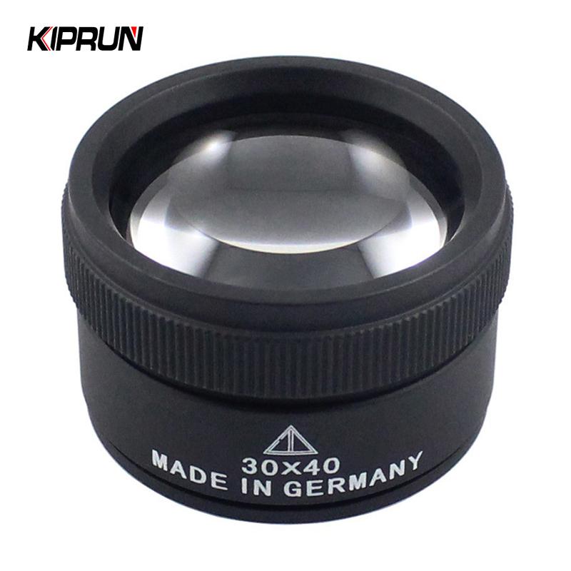 Kính lúp, KIPRUN, Kính lúp HD 30X, Ống kính kính quang học Loupe, Kính lúp bỏ túi mini kính lúp