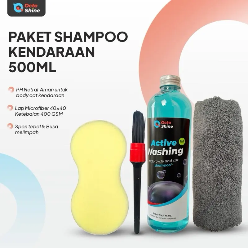 Paket lengkap shampoo 500ml 0