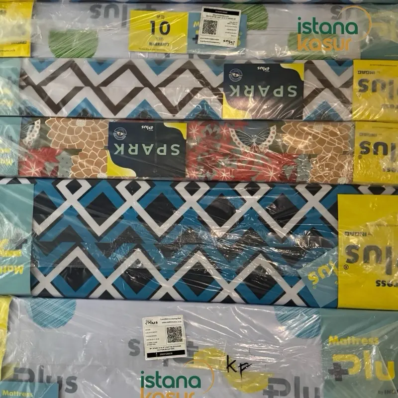 [200 X 180] Kasur Busa INOAC Mattress Plus Spark Density 16 Garansi 10 Tahun Ukuran No. 01 Furniture 2