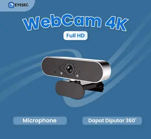 [LIVE EXCLUSIVE] Webcam Laptop Usb Webcam PC 4K HD USB Webcam Camera Full HD IP Camera Webcast Live Broadcast Video Meeting Camera Kamera Computer
