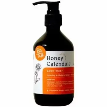 BIOTALK HONEY CALENDULA BODY WASH Melembabkan dan Menenangkan Kulit Eksim Psoriasis Sensitif Alergi Kering 300ML 3
