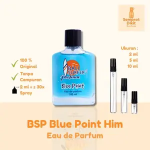 Decant Blue Surfer Parfume Blue Point for Him Eau De Parfum 2 mL 5 mL 10 mL Original