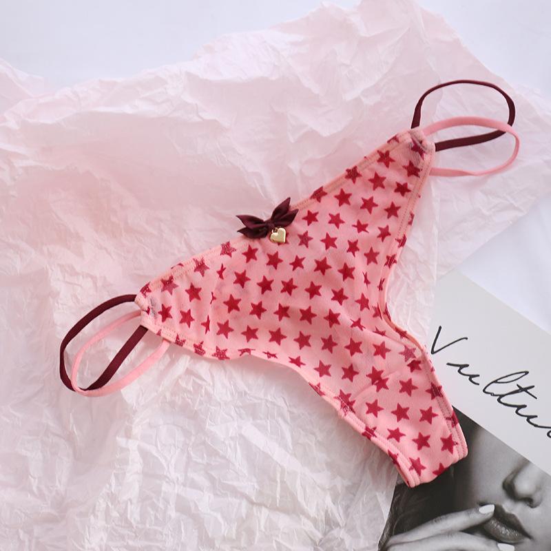 Product Introduction of Sexy Women Thongs Panties Sexy Mesh Transparent Solid Color Low-Rise Seamless Underwear Cute Girls Ladies Mesh T-Back T-String 27