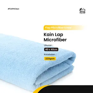 Flap Shoes Care - Shoe Cleaning - Kain Lap Microfiber 40cm x 40cm 320gsm Bisa Dicuci Dapat digunakan kembali Menyerap Air Tahan Lama Lap Sepatu Cleaner Pembersih