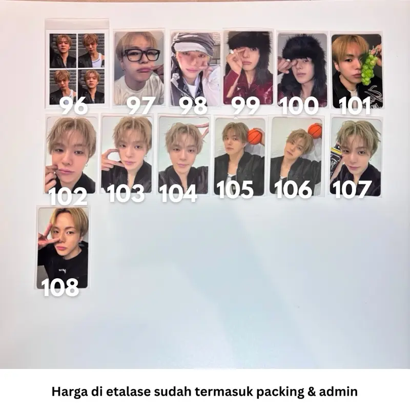 Jaehyuk Treasure PC Photocard Official