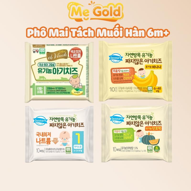  Phô mai hữu cơ tách muối DENMARK và NAMYANG Hàn Quốc cho bé Phô mai hữu cơ hàn quốc cho bé từ 6 tháng tuổi Shopmegold1 