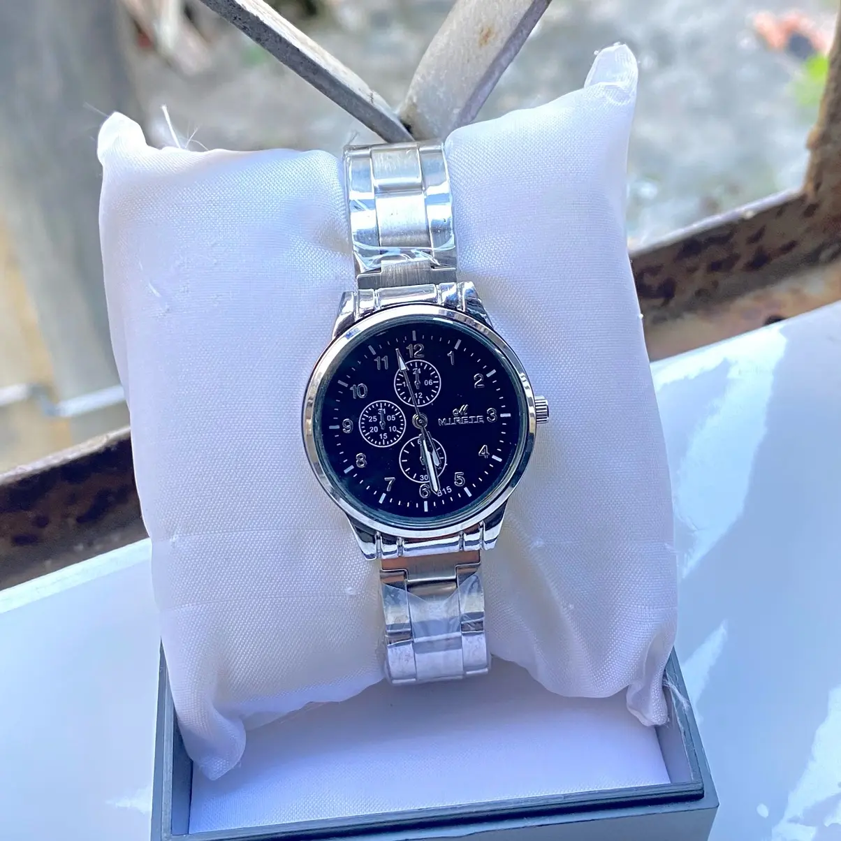Jam Tangan Wanita Analog Rantai Mirete Stainless Clasik Casual Simple Elegant Bisnis Santai Watches