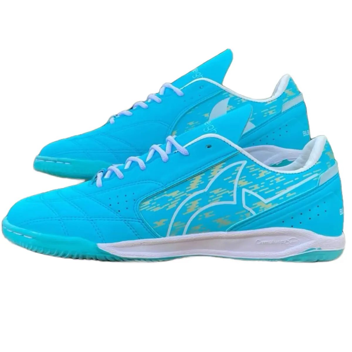 Sepatu Futsal Ortus Jogosala Vanquis BLB dengan Bonus Kaos Kaki Deker dan Box - Ukuran 38-43
