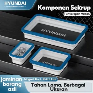 HYUNDAI Baki Perkakas Magnet Kuat Baki penyimpanan alat magnetik Magnetic tool storage tray