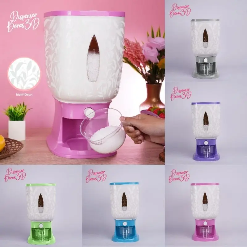 Dispenser Beras Rice Box Tempat Penyimpanan Beras Otomatis