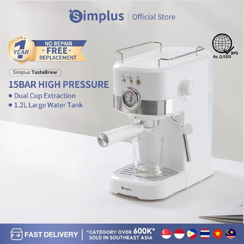 [Hot] Simplus Espresso Coffee Machine Milk Frother Semi-Automatic ...