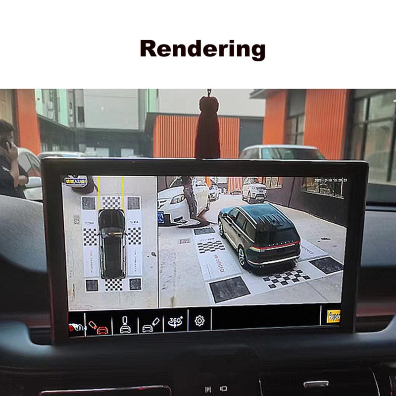 Product Introduction of 360 Car Camera Panoramic Surround View 1080P AHD Right+Left+Front+ Rear View Camera System for Android Auto Radio Night Vision 31