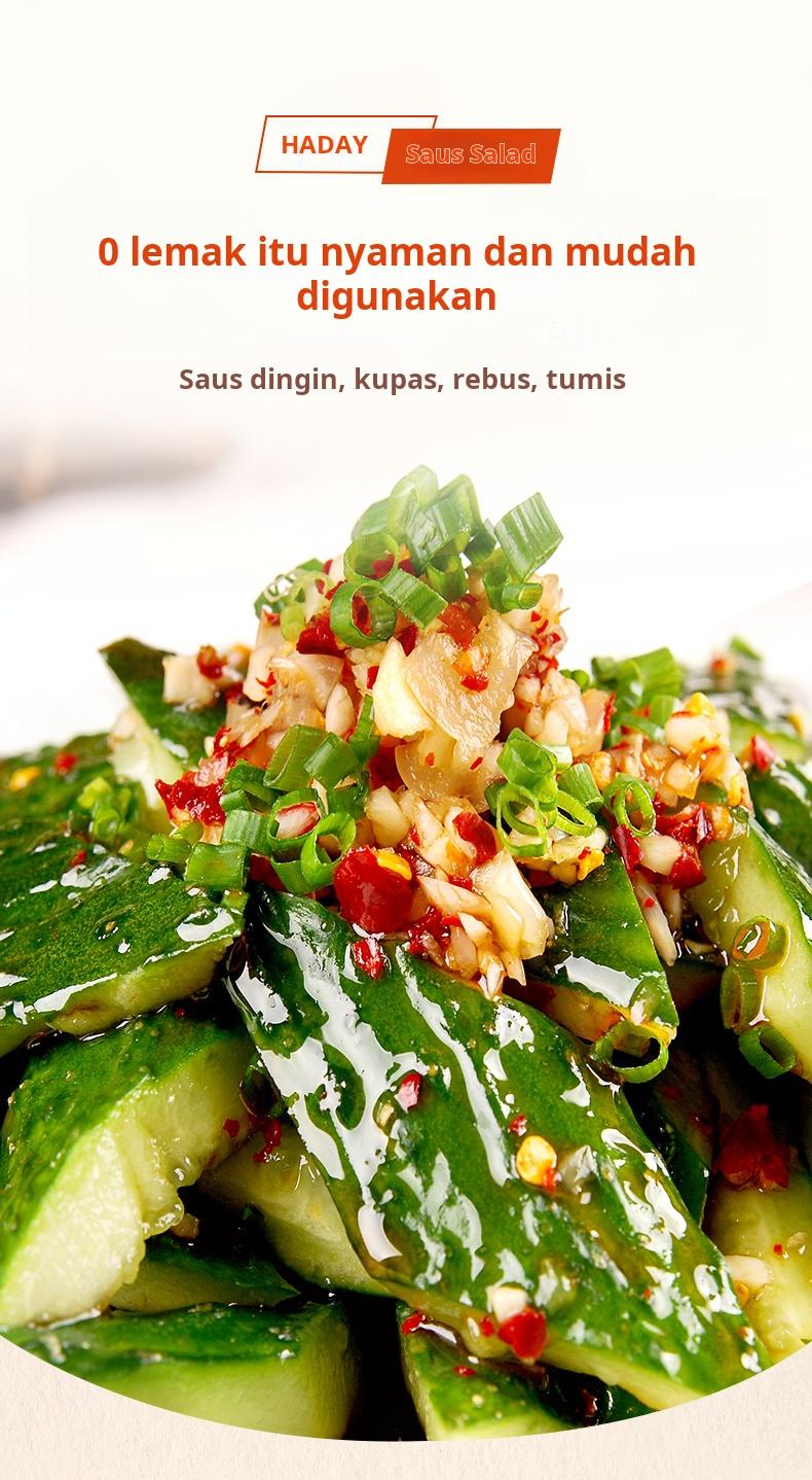 -nusamunch   Saus salad dingin, saus celup, potongan rumput laut, mentimun dingin, daging sapi, mie dingin, mie soba, bumbu serbaguna, saus salad asam pedas