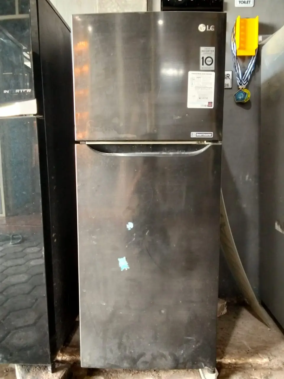 Custom Rak Lemari Es Tipe GNB (2 Pintu) Bahan Akrilik