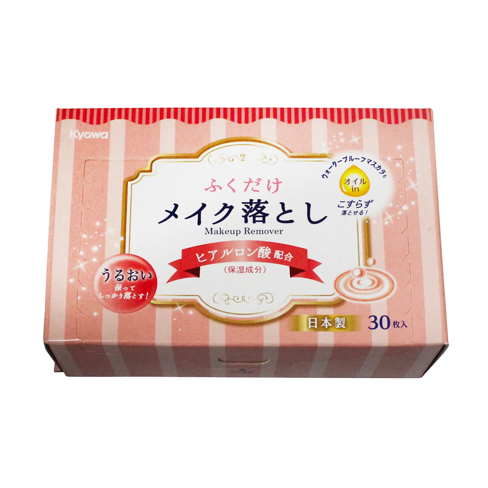 Kyowashiko Makeup Removal Wipes - for Deep and Gentle Cleansing