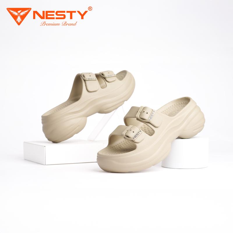  Dép Nữ 2 Quai Ngang Nesty Êm Nhẹ Chống Trơn Trượt – Dép Đi Chơi Đi Làm Đơn Giản Thoải Mái NE63 